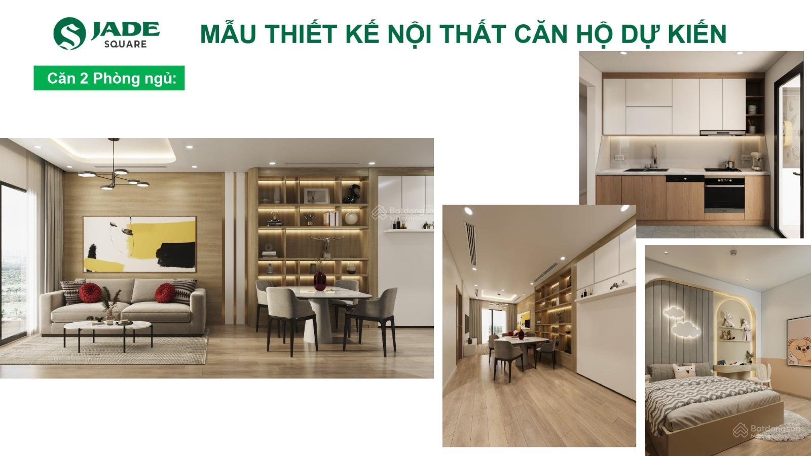 MỞ BÁN ĐỢT 1, TỪ 1.2 TỶ SỞ HỮU CĂN 2PN/72M CHUNG CƯ JADE SQUARE, CK ĐẾN 13.5%,VAY 85% HTLS 24 THÁNG - Ảnh 4